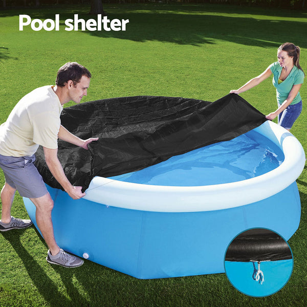 Bestway Pool Cover Fits 2.44M Above Ground Swimming Pvc Blanket Pool Covers