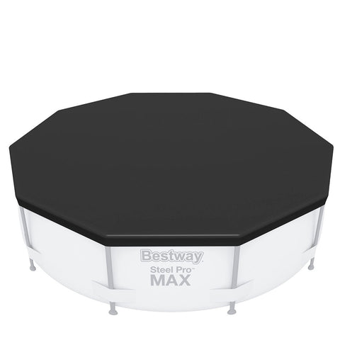 Bestway Pool Cover Fits 3.05M Round Above Ground Swimming Pvc Blanket Pool Covers