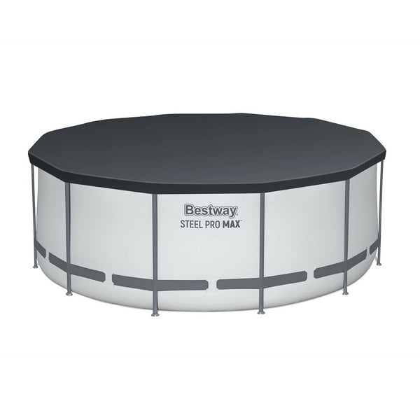 Bestway 366Cm Swimming Pool Round Filter Pump Cover Ladder Above Ground Pools