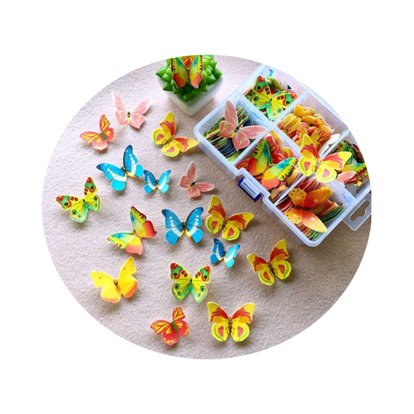Other Decorating Tools Baking Cake Decorating Butterfly Card Ornament For Home And Garden Use