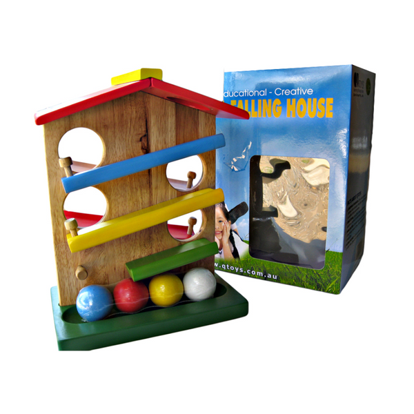 Ball Rolling House Wooden Educational Toys