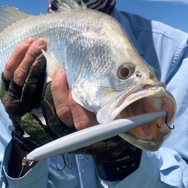 Finesse Mk21 Shallow Diving Lure 130Mm 15Gm Silver Blush Baits & Lures