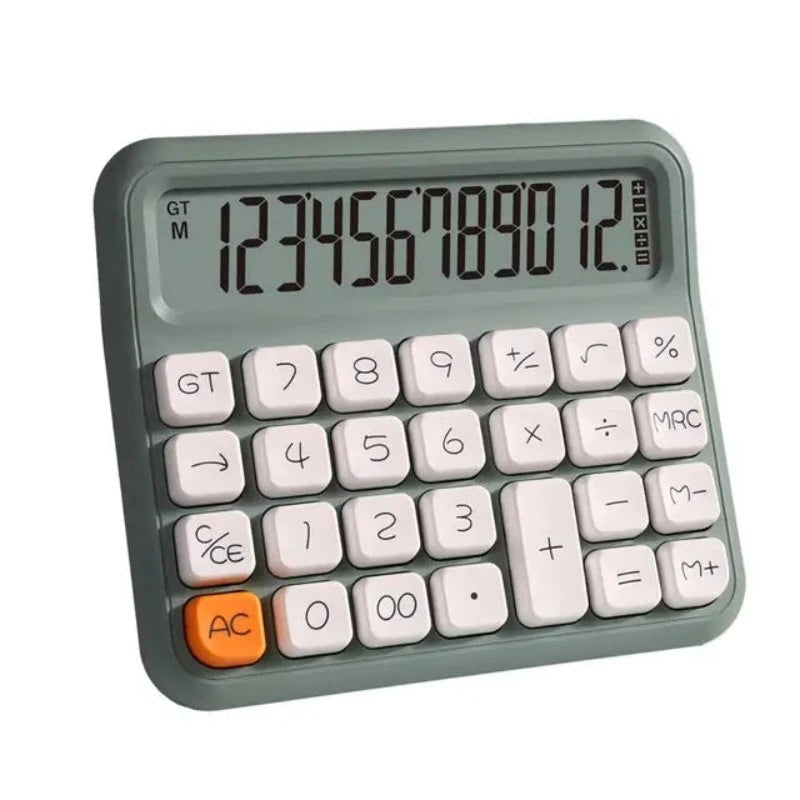 Basic Calculator Extra Large Lcd Display Battery Powered Portable Office Use Calculators