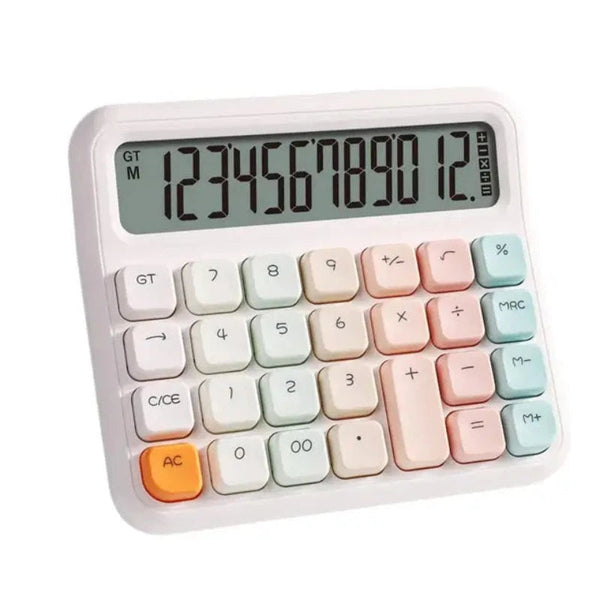 Basic Calculator Extra Large Lcd Display Battery Powered Portable Office Use Calculators