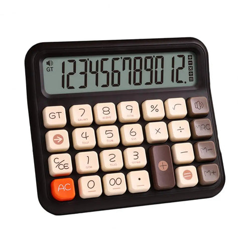 Basic Calculator Extra Large Lcd Display Battery Powered Portable Office Use Calculators