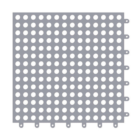 Splicing Mat Light Grey 30 Centimetre X 4 Pieces Non Slip Waterproof Door Mats & Floor Mats