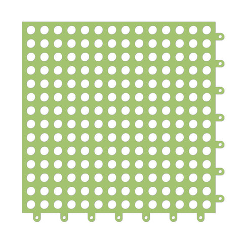 Splicing Mat Green 30 Centimetre X 4 Pieces Non Slip Waterproof Foot Door Mats & Floor Mats