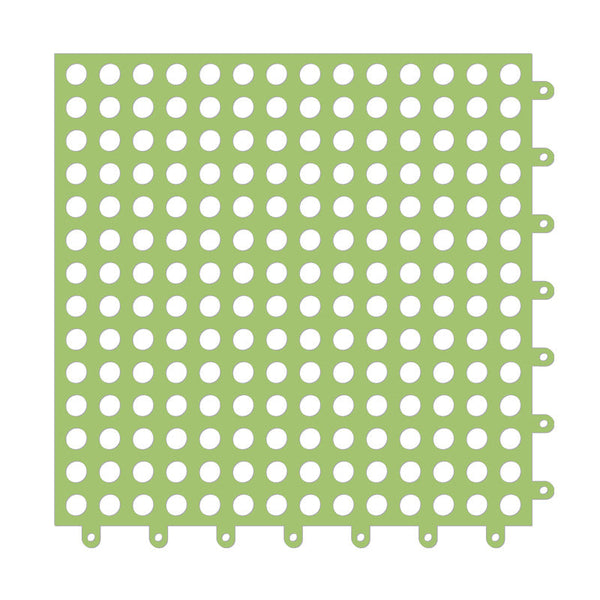 Splicing Mat Green 30X30cm Non Slip Waterproof Foot Pad Set Of Six Door Mats & Floor Mats