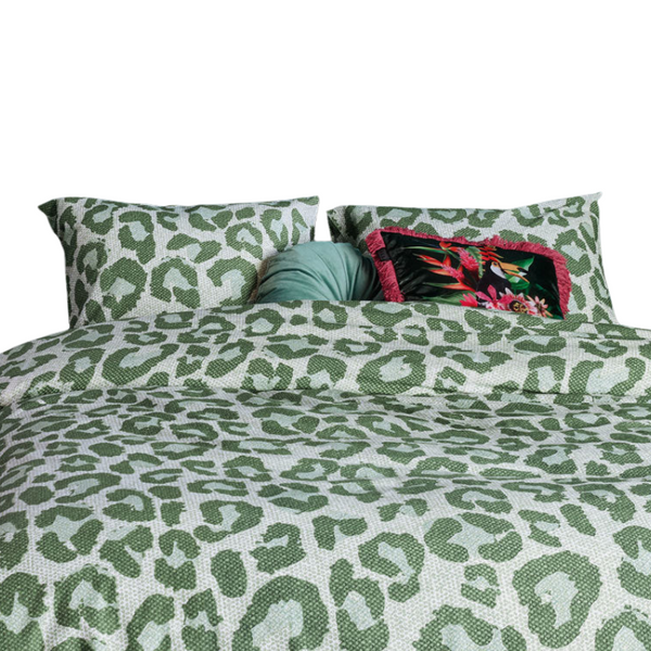 Quilt Covers Bedding House Fabrice Green Cotton Quilt Cover Set Queen