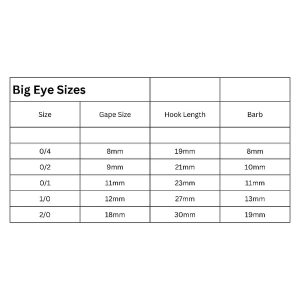 Swimerz Size 4 Big Eye Inline Lure Hooks 10 Pack Baits & Lures