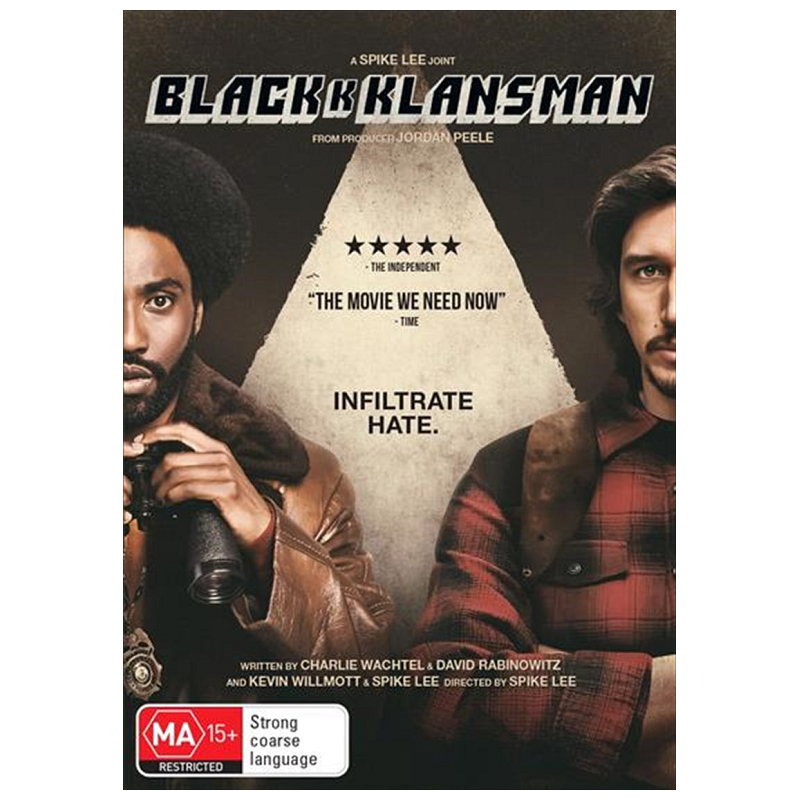 Blackkklansman Dvd