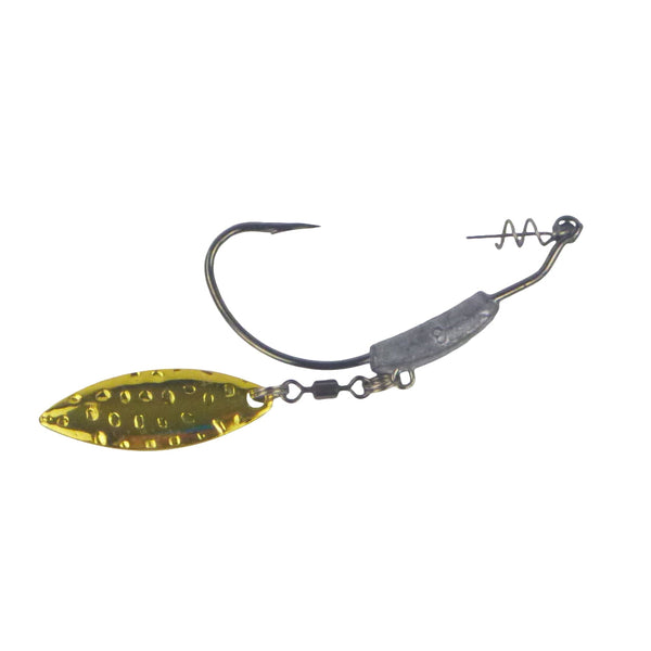 Swimerz 3Gm Under Spin Blade Jig Heads Size 3/0 6 Pack Baits & Lures