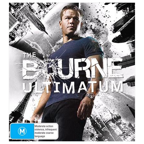 Universal Sony Pictures Bourne Ultimatum | Blu Ray + Uhd The