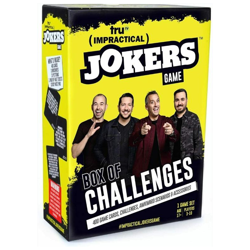 Impractial Jokers Box Of Challenges Nsfw Family Card Games