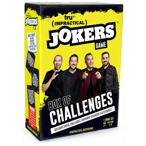 Impractial Jokers Box Of Challenges Nsfw Family Card Games