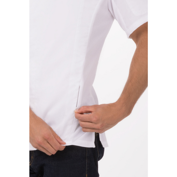 Xxl Chef Works Bristol Signature Men's Series White Jacket By Chef Coats & Jackets