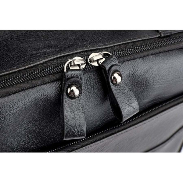 Business For Men Waterproof Pu Leather Laptop Bag Large Capacity Usb Charging Rucksack Male Fashion Bagpack Backpacks