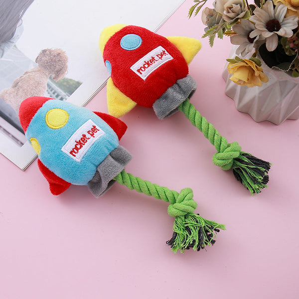 Pet Cotton Rope Toy Dog Resistant Biting And Grinding Teeth Dog Toys
