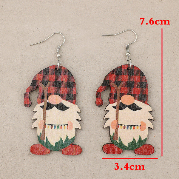 Veile Studios Pointed Hat Gnome Earrings