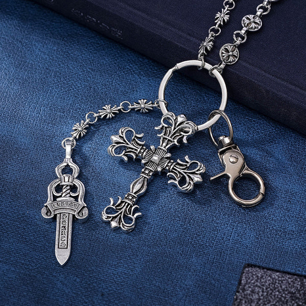 Double Layer Cross Bag Chain Accessory Body Chains