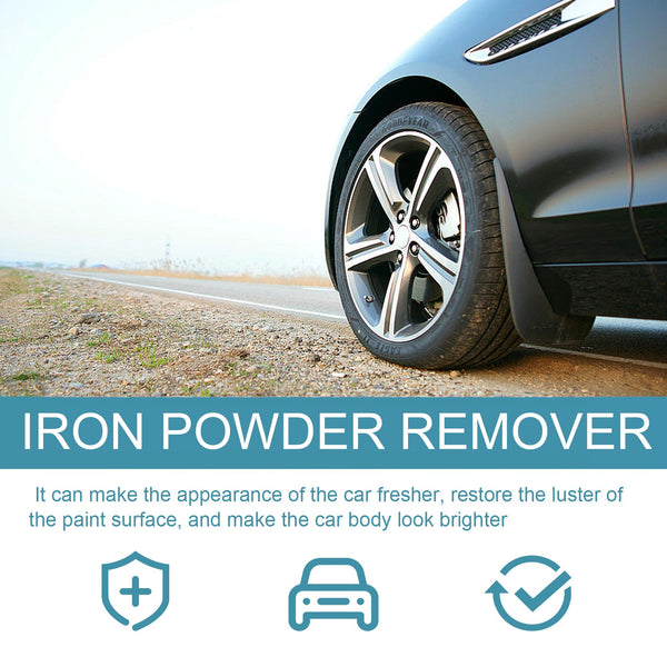Iron Powder Remover Car Paint Tire Rust Cleaning Agent Decontamination Removal Renovation Cleaning Products