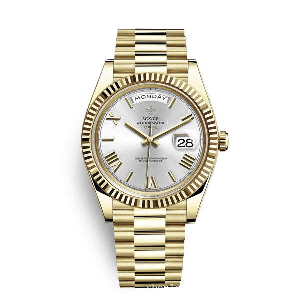 Fashion Style Brand Classic Sunday Calendar Watch Men's Quartz Waterproof Wristwatch Watches