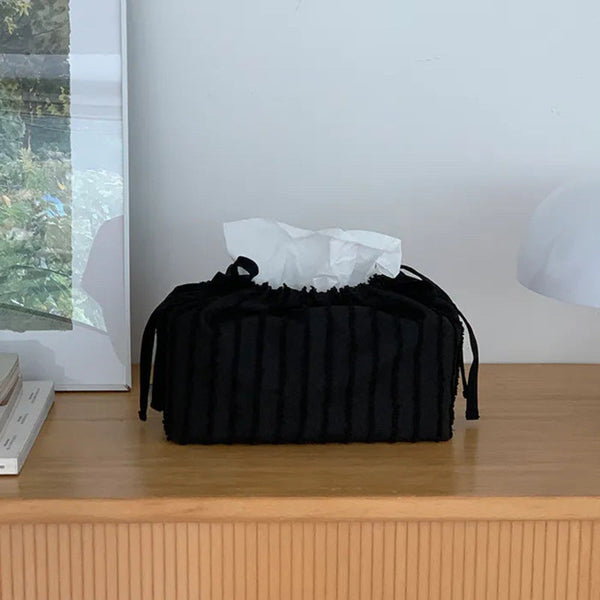Korean Style Living Room Tissue Box Cover Cake Design Decorative Fabric Holde Cute Home Tissue Box Covers