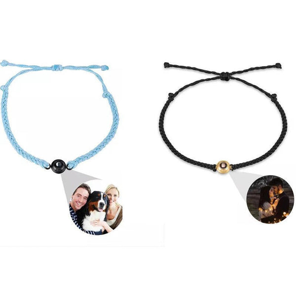 Veile Studios Customized Photo Projection Bracelet For Couples Families Friends And Pets Bracelets