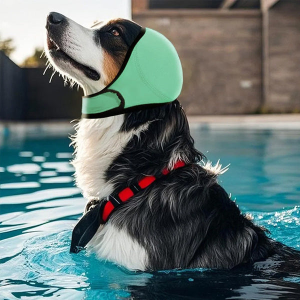 Waterproof Dog Ear Muffs: For Swimming/Grooming Noise Cancelling Calming (Anxiety Relief & Shock Prevention) Dog Grooming