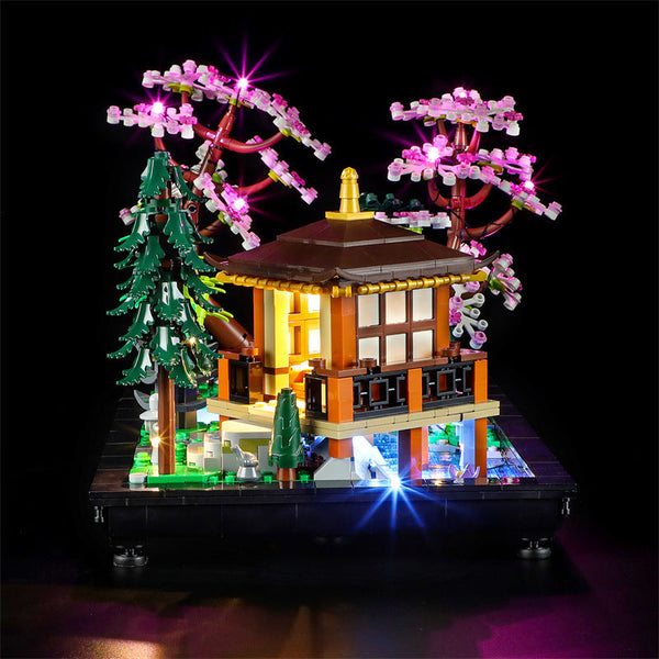 Yeabricks Is Compatible With Lego 10315 Peaceful Garden Building Blocks Led Lighting Creative Accessories And Assembled Building Toys Sets & Packs