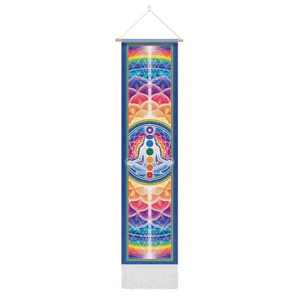 Seven Chakra Tapestry Hippie Mandala Chakras Wall Hanging Fabric Yoga Meditation For Spiritual Room Decor Tapestries