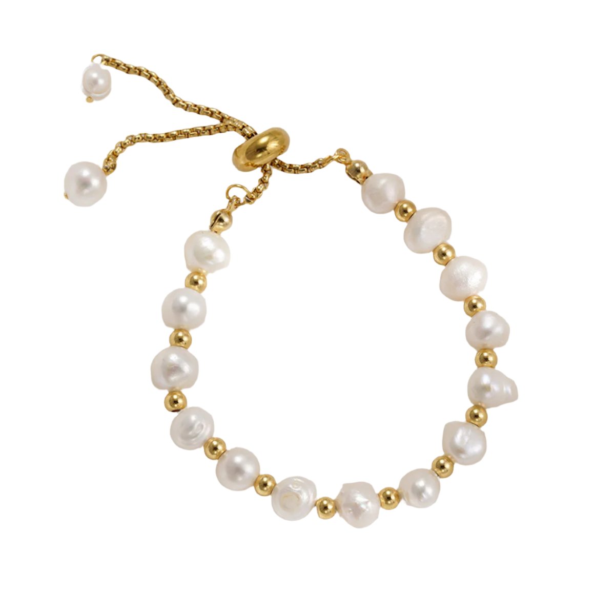 Veile Studios Irregular Pearl Bracelet Female Bracelets