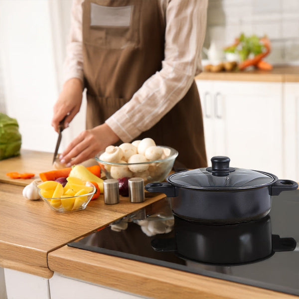 13 Piece Premium Non Stick Cookware Set: Frying Pans Casserole Wok Multi Func Stylish Durable Outdoor Ready Other Cookware