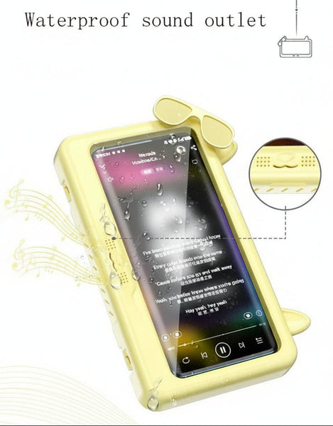 360 Rotatable Bathroom Waterproof Phone Case Shower Kitchen Wall Hanging Lazy Person Stand Mounts & Holders