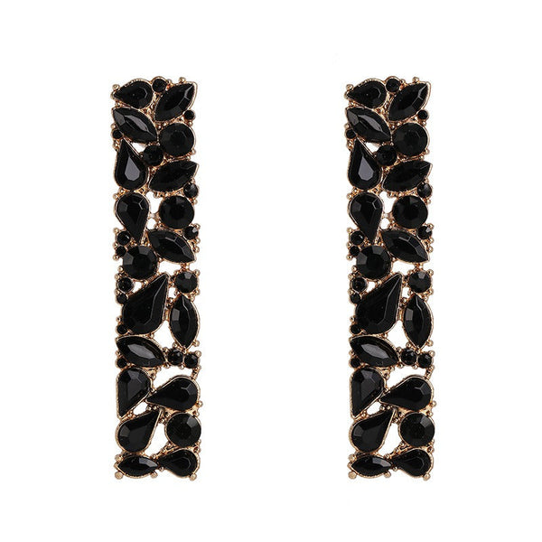 Veile Studios And American Fashion Retro Geometric One Word Earrings