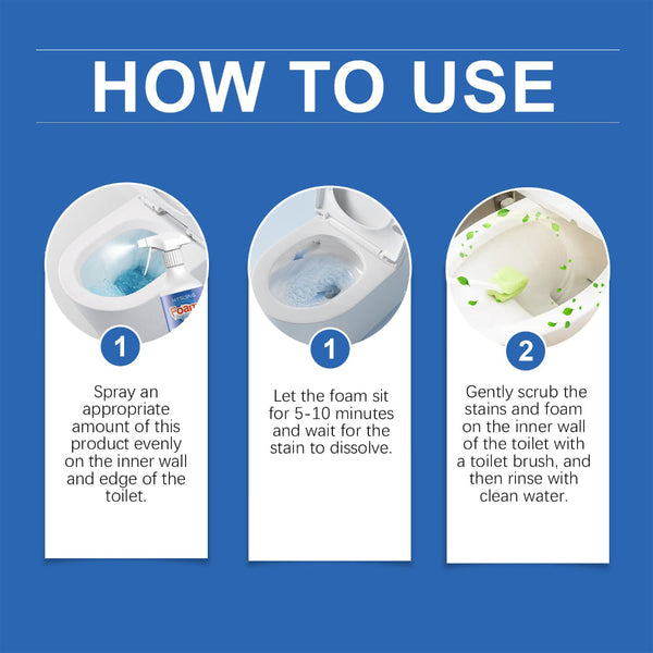 Toilet Foam Cleaner For Toilet Cleaning For Toilet Cleaning For Yellow Home Deodorant Bathroom For Stain Removal Cleaning Products