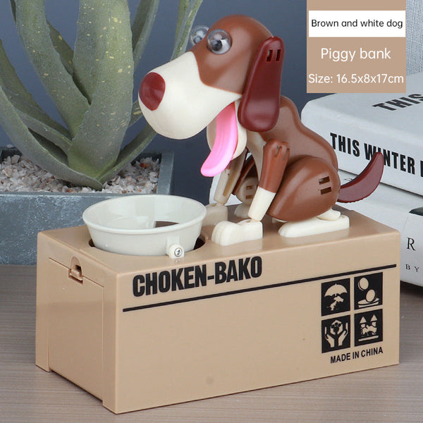 Automated Plastic Coin Bank In Panda/Cat Shape Electronic Deposit Savings For Kids Great Gift Money Boxes