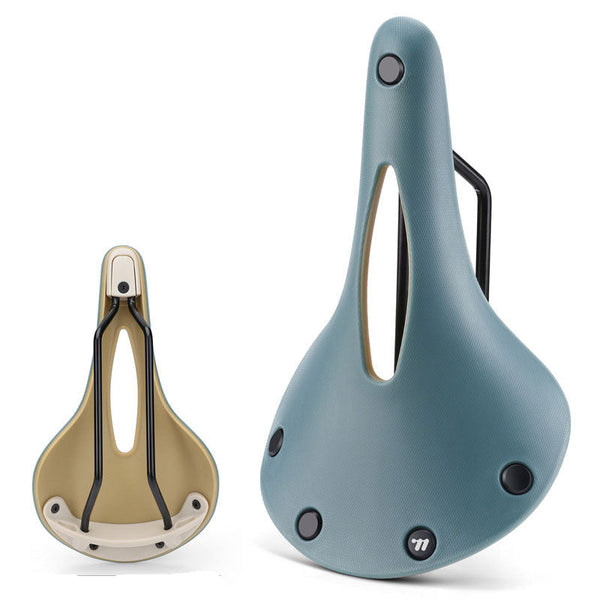 Retro Bicycle Saddle: Wear Resistant Anti Slip Multicolor Hollow Cushion For Road Bikes Bmx Mtb Touring Saddles & Seats