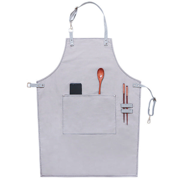 Canvas Apron Logo Printing For Home Kitchen Cooking Aprons