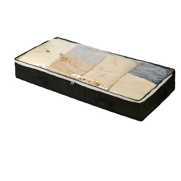 Under Bed Storage Bag 75L/40L Portable Foldable Comforter & Clothing Organizer Large Capacity Dustproof Box Storage Bags