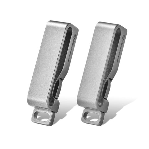 Titanium Waist Belt Buckle & Keychain. Portable Edc Outdoor Tool Belts