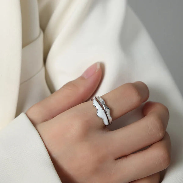 18K Gold Plated Open Ring Rings