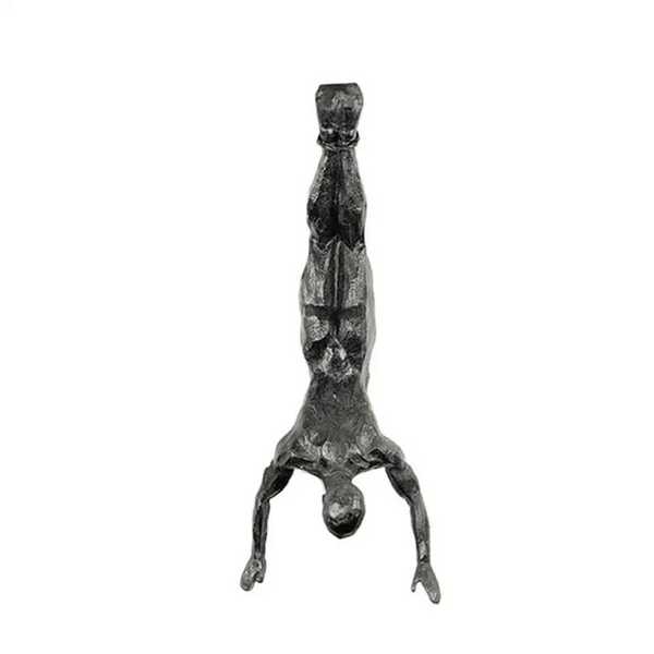 Athlete Rock Climbing Man Resin Background Wall Hanging Decoration Sculpture Statue Figures Present Retro New 2023 Sculptures & Figurines