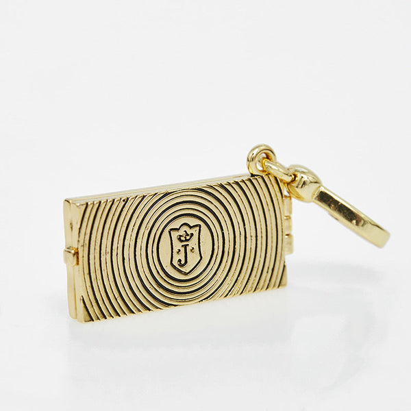 Crown Square Openable Enamel Letter Smiling Face Necklaces & Pendants