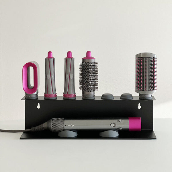 Non Perforated Hair Dryer Holder. Also For Straighteners & Curling Irons. Ideal Bathroom Sorting Hair Dryers