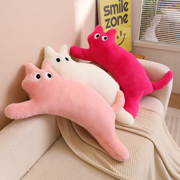 Dopamine Long Bar Cat Pillow Plush Toy Living Room Cushion Plush Toys
