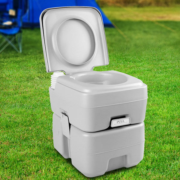 Weisshorn 20L Portable Camping Toilet Outdoor Flush Potty Boating Portable Toilets & Accessories