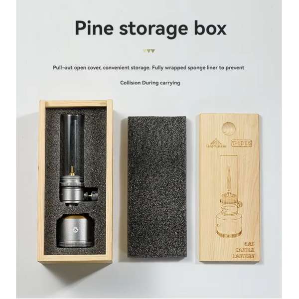 Campingmoon Atmosphere Candle Light Set Equipped With Inflatable Aluminum Outdoor And Barbecue Other Camp Lighting