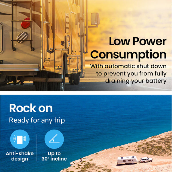 Gecko 70L Bar Fridge And Freezer 12V/24V For Camping Caravans Black Portable Fridges