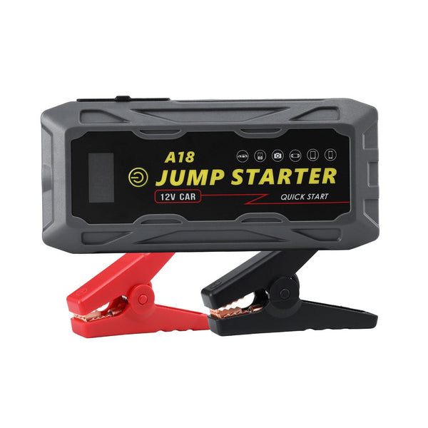 Giantz 2000A Portable Car Jump Starter 12V Lithium Battery Booster Pack Power Bank & Jumper Cables Jump Starters